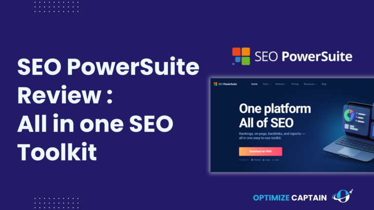 SEO PowerSuite Review 2024: All-in-one SEO Toolkit